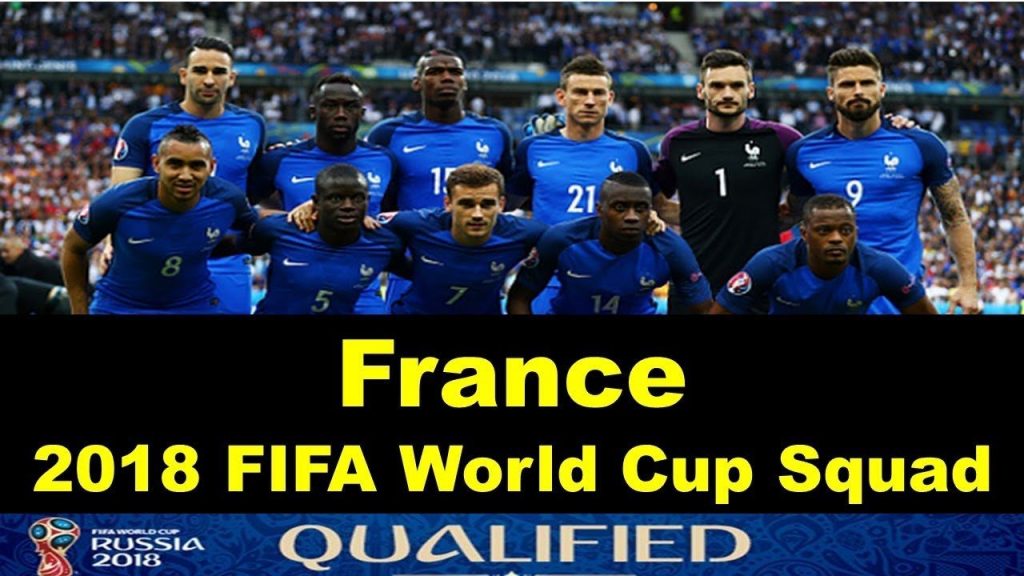 France football team 2018 world cup