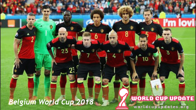 Belgium World Cup 2018 Squad