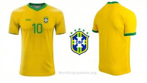 Brazil Football team jersey for fifa wc 2022