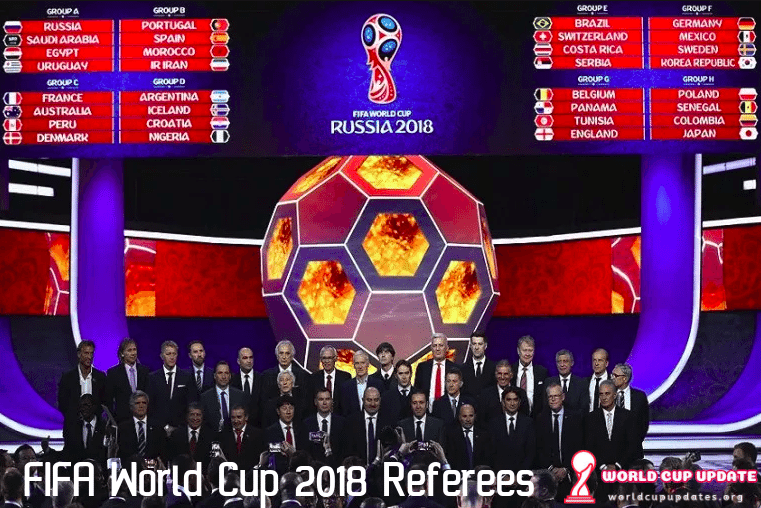 FIFA World Cup 2018 Referees