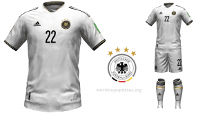 Germany FIFA World Cup 2022 Jersey Kit