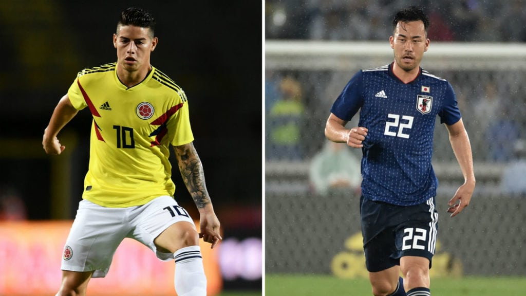 Colombia vs Japan