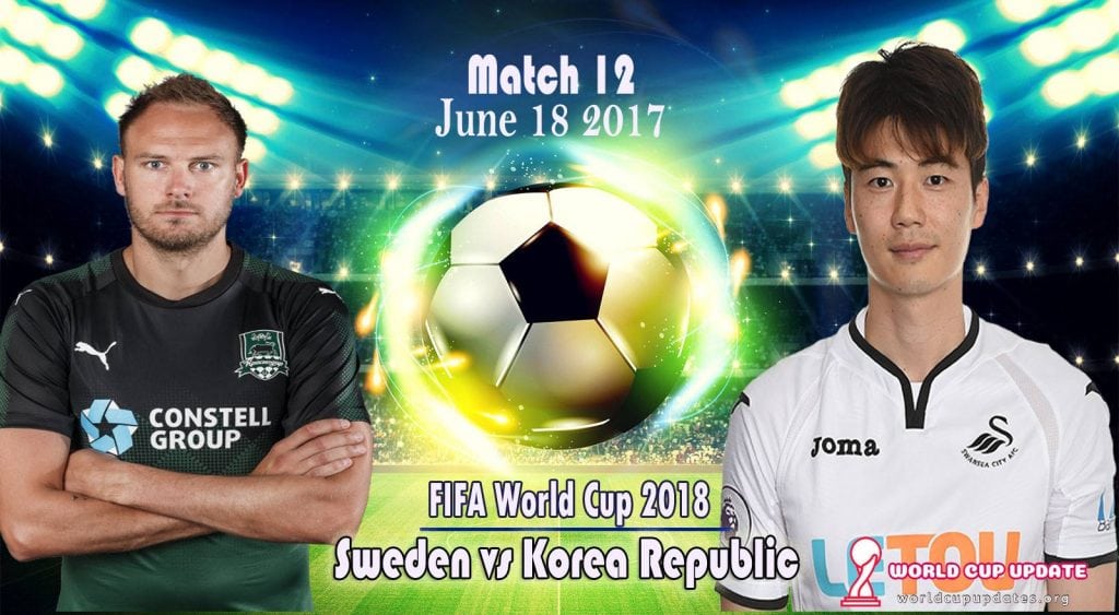Sweden vs Korea Republic