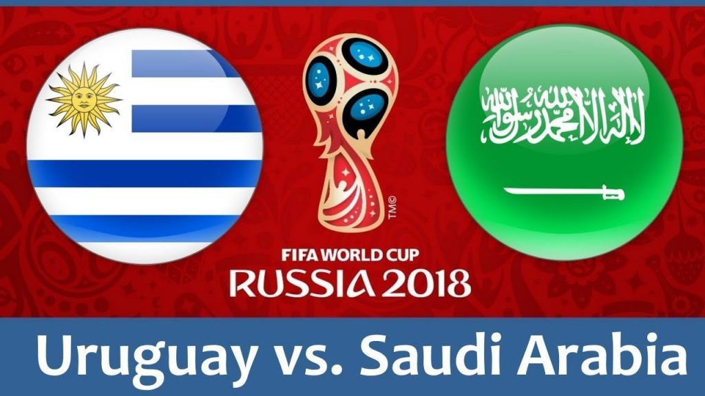 Uruguay vs Saudi Arabia FIFA World Cup 2018 Match Prediction