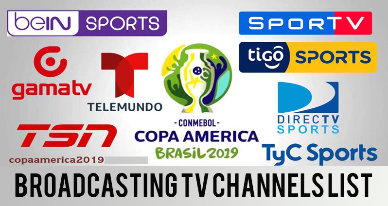 Copa America 2019 Broadcasting Tv Channels Rights