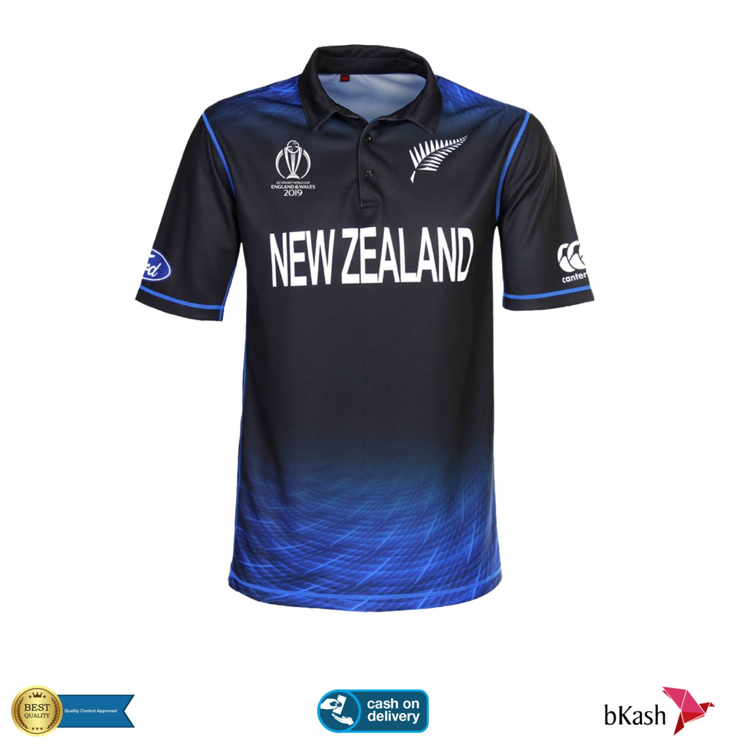 New Zealand Cricket Team Jersey
