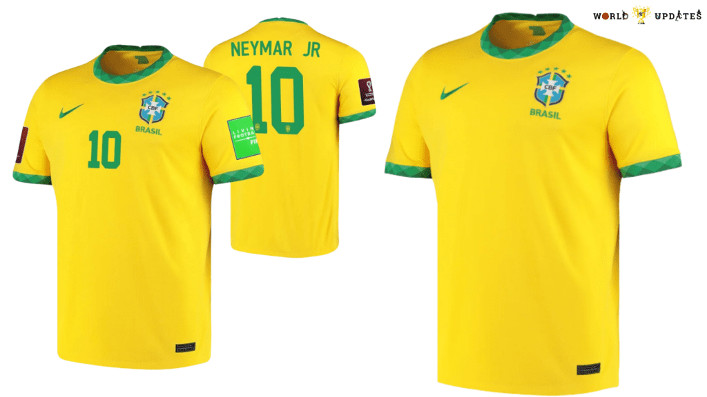 Brazil FIFA World Cup 2022 Jersey
