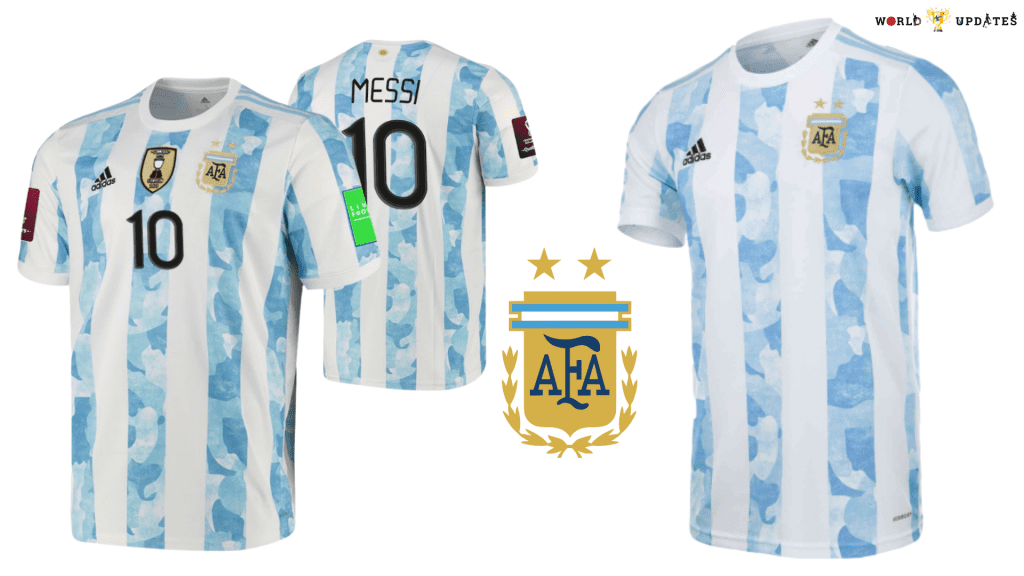 Argentina FIFA World Cup 2022 Jersey Kit