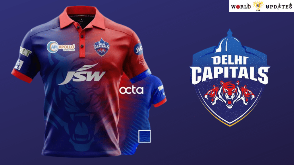 Delhi Capitals Jersey Kit and LOGO