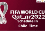 FIFA world Cup 2022 schedule in Chile time