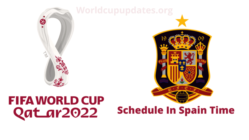 fifa world cup 2022 schedule in Spain time