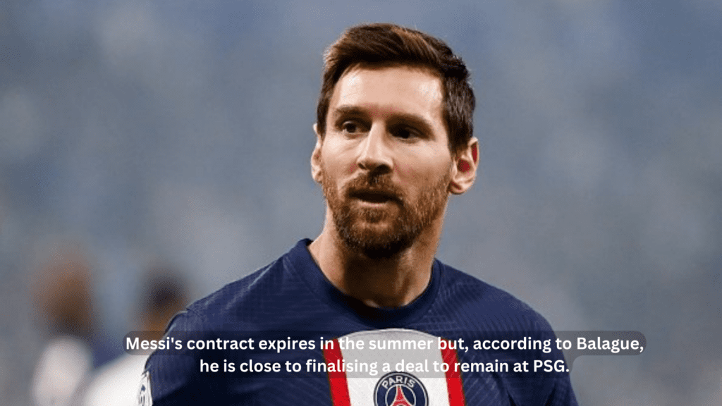 Leonel Messi PSG - Out of contract in 2023