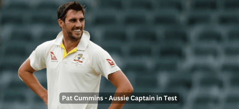 Pat cummins -Captain of australia for Australia tour of India
