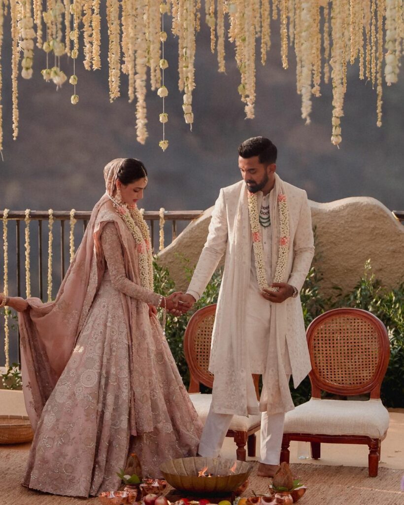 KL Rahul Wedding Images