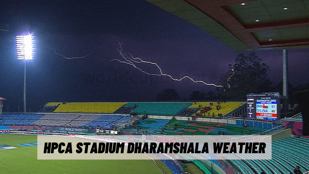 HPCA Stadium Dharamshala Weather 2023