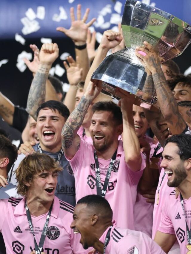 Messi wins trophy after shootout